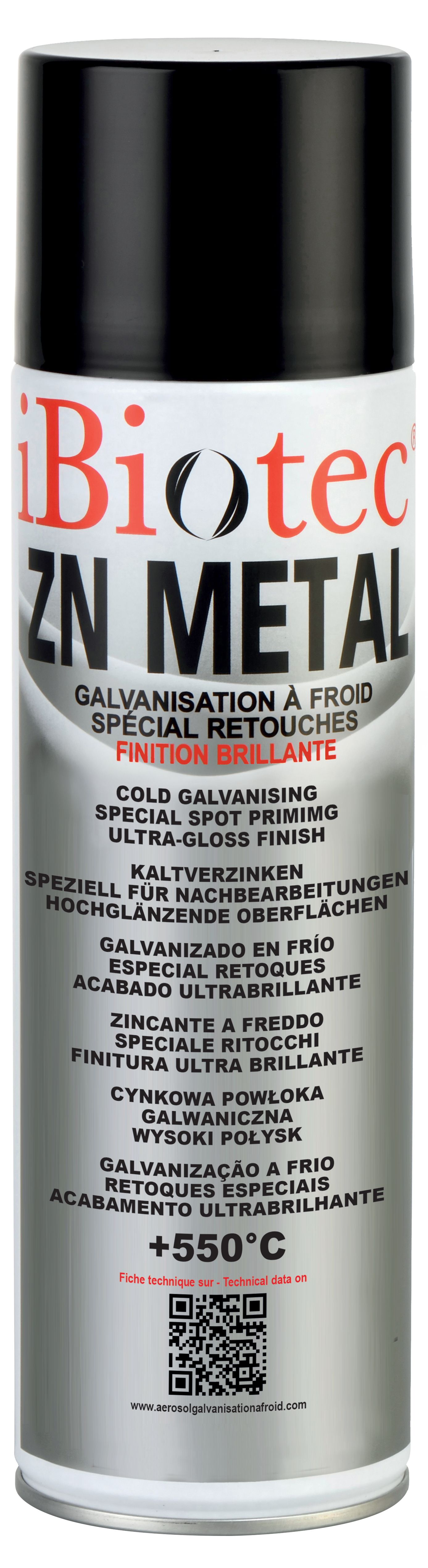 aérosol galvanisant à froid spéciale métallisation. Tenue mécanique et anticorrosion exceptionnelle. +550°C. utilisable sur visseries. Soudable. Peintable. ibiotec - tec Industries – galvanisant à froid, aérosol galvanisant à froid, bombe galvanisant à froid, galvanisation à froid, aérosol galvanisation à froid, bombe galvanisation à froid, galvanisant retouches, galvanisation retouches, galvanisant zinc, galvanisation zinc, peinture zinc, aérosol peinture zinc. Fabricants aérosols galvanisant. Fabricants aérosols galvanisation à froid. Fournisseurs galvanisant à froid. Fournisseurs galvanisation à froid. Aérosols techniques. Aérosols maintenance. Fournisseurs aérosols. Fabricants aérosols. Galvanisation en bombe. Galvanisant en bombe. Zinguage à froid. Galvasun. Galvanisant 7800